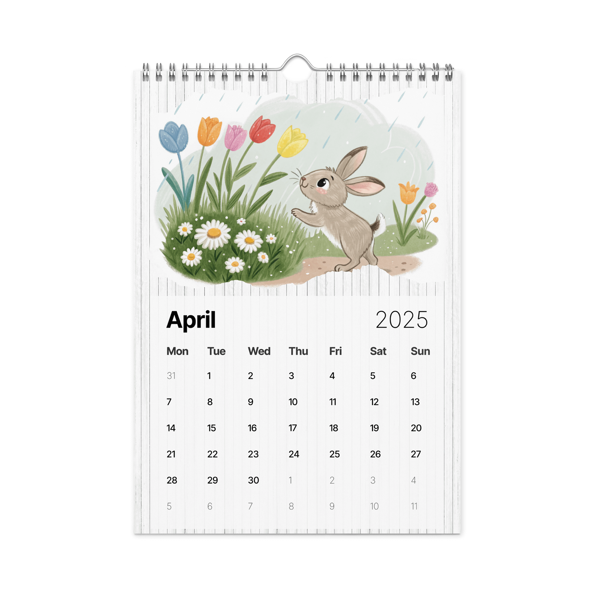 ADORABLE ANIMALS WALL CALENDAR 2026 product image (1)