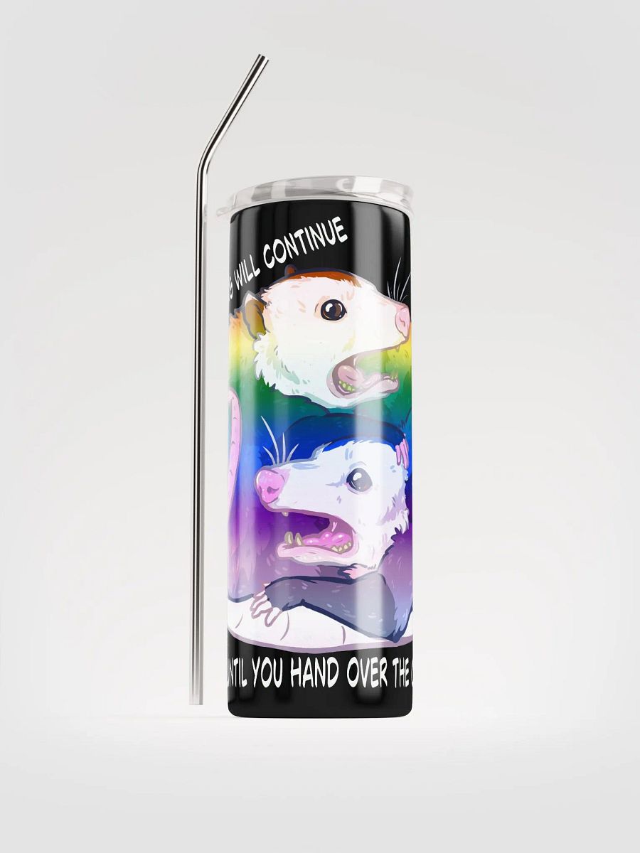 The screaming Continues until you hand over the coffee - pride opossums product image (1)