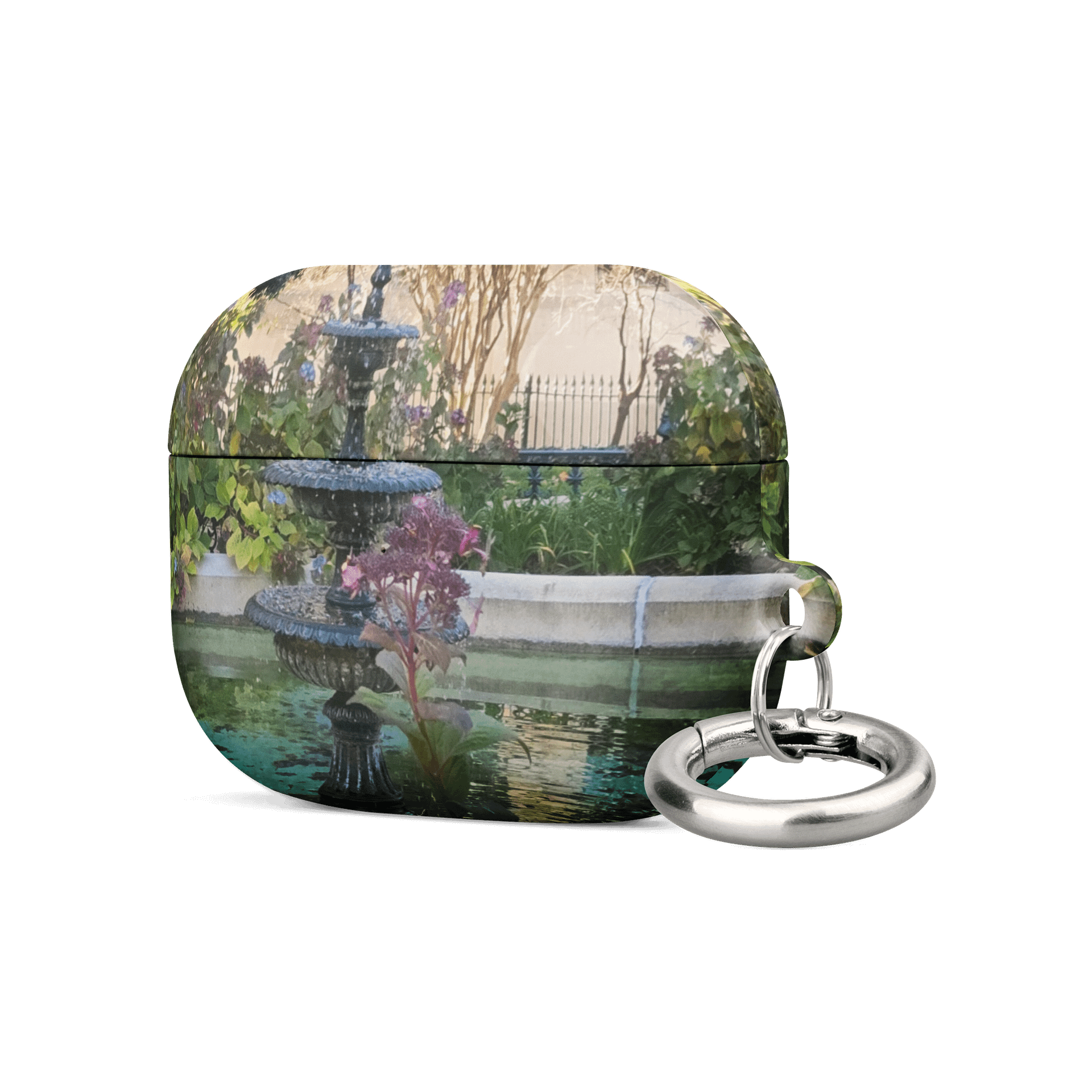 Purple Flowers Water Fountain AirPods® Case product image (9)
