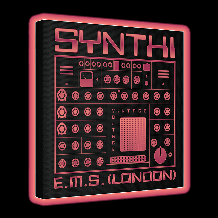 EMS Synthi - Canvas Artwork (Electronic Music Studios London Synthi AKS VCS3) by Vintage Voltage product image (6)