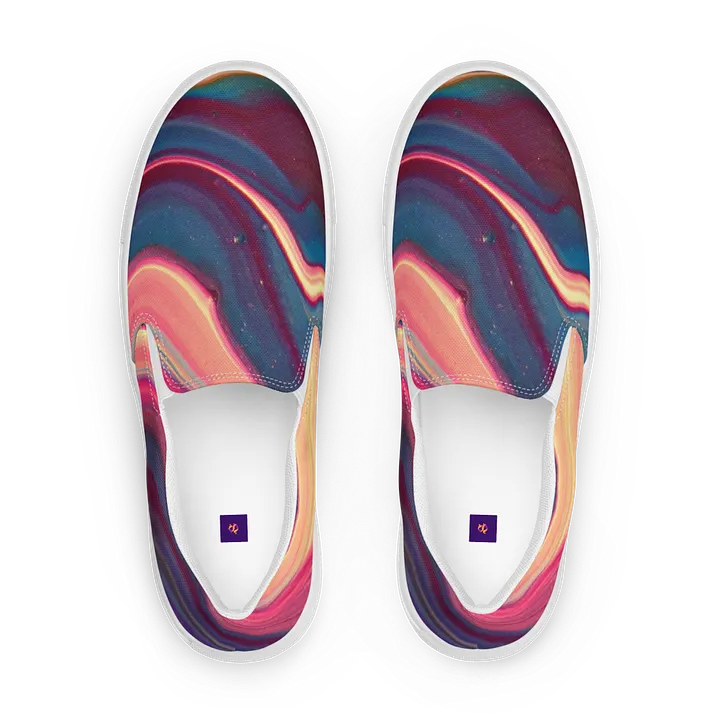 Abstract Slip-On Canvas Shoes product image (1)