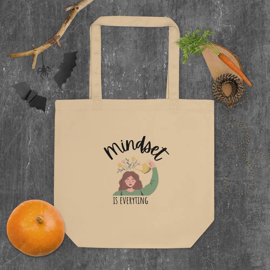 'Mindset Is Everything' Eco Tote Bag product image (4)