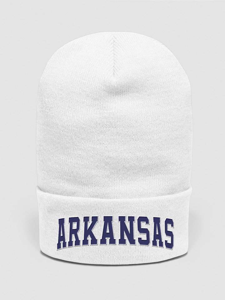 Arkansas Vintage Stylish Cuffed Beanie product image (2)