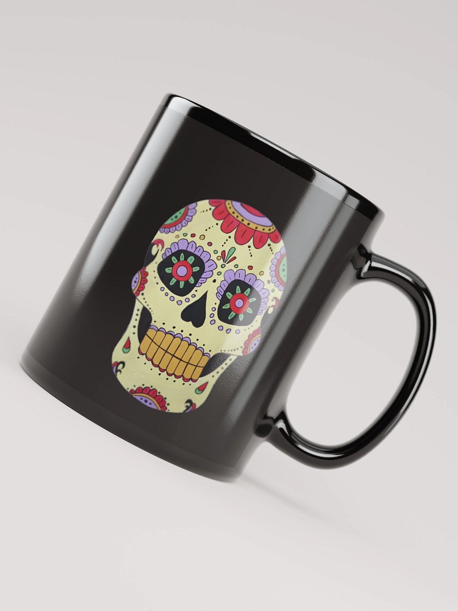 Calavera Sugar Skull (art by Dina R.) - acrylic painting picture - Mug product image (8)
