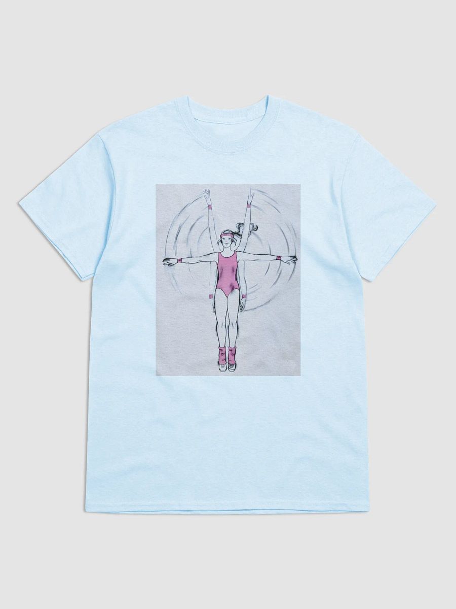 SHAPE GIRL Light Blue Short Sleeve T-Shirt product image (3)