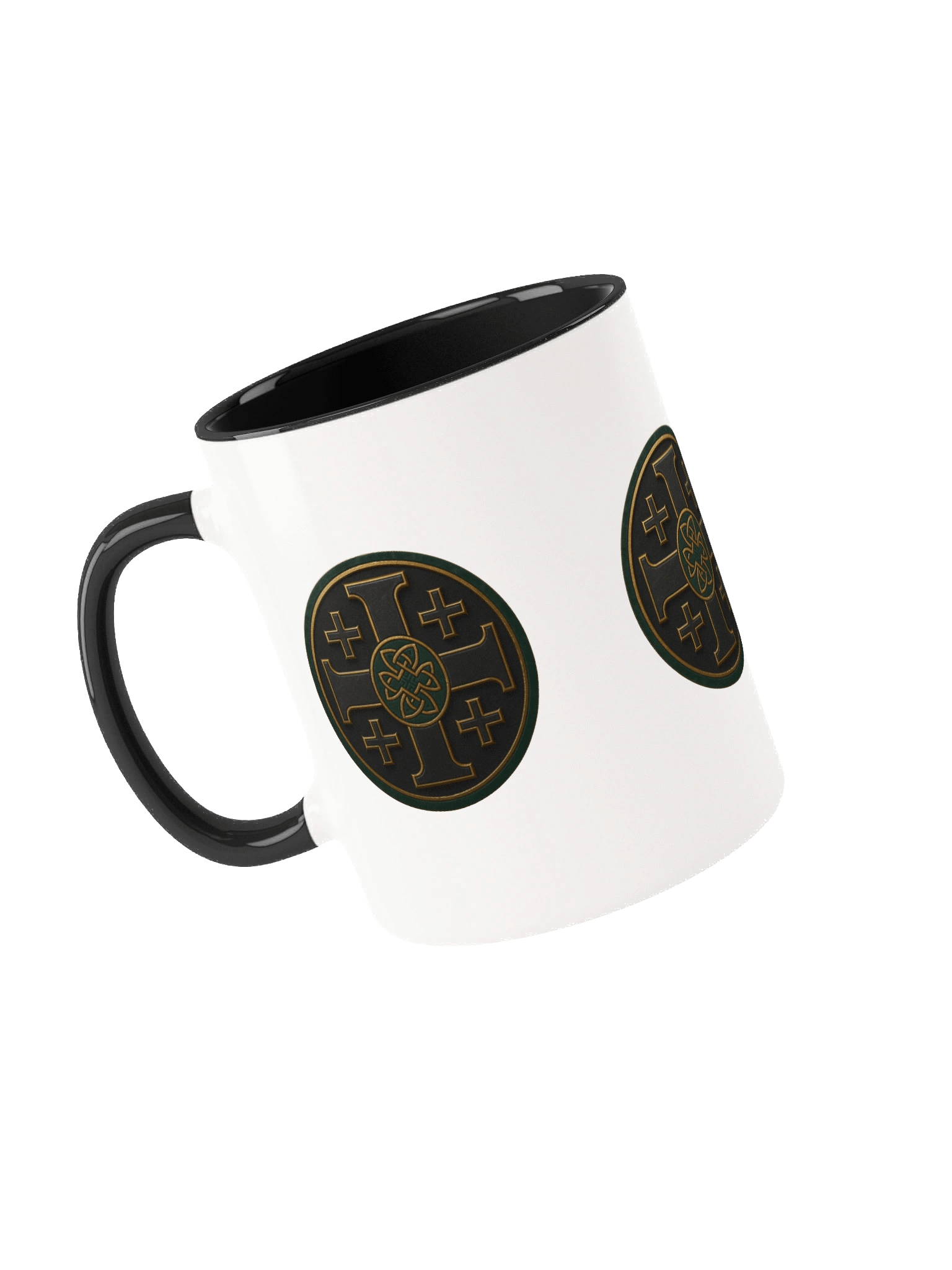 Layman Jerusalem Cross mug white product image (5)