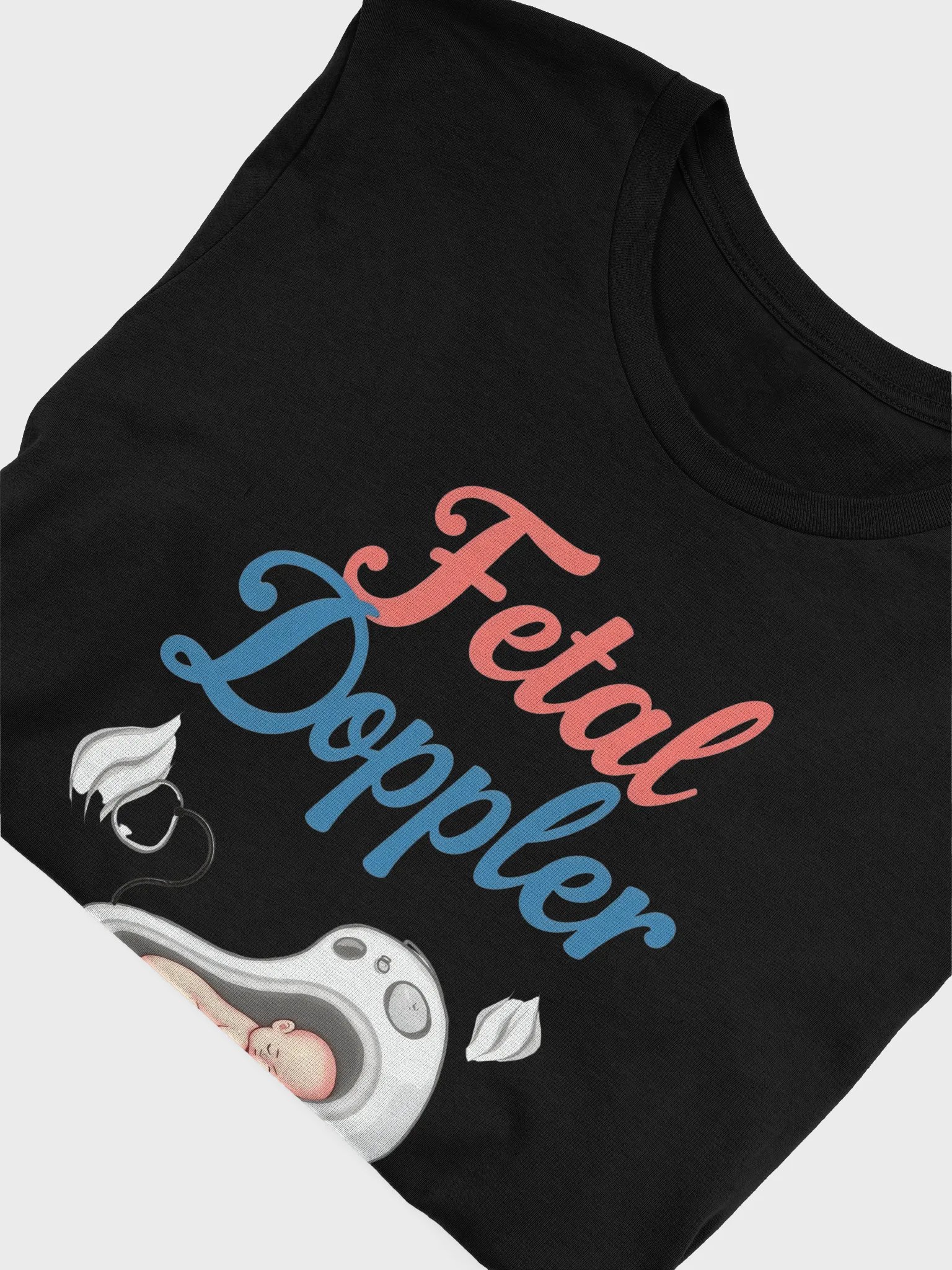 Serene Baby Fetal Doppler Illustration T-shirt product image (40)