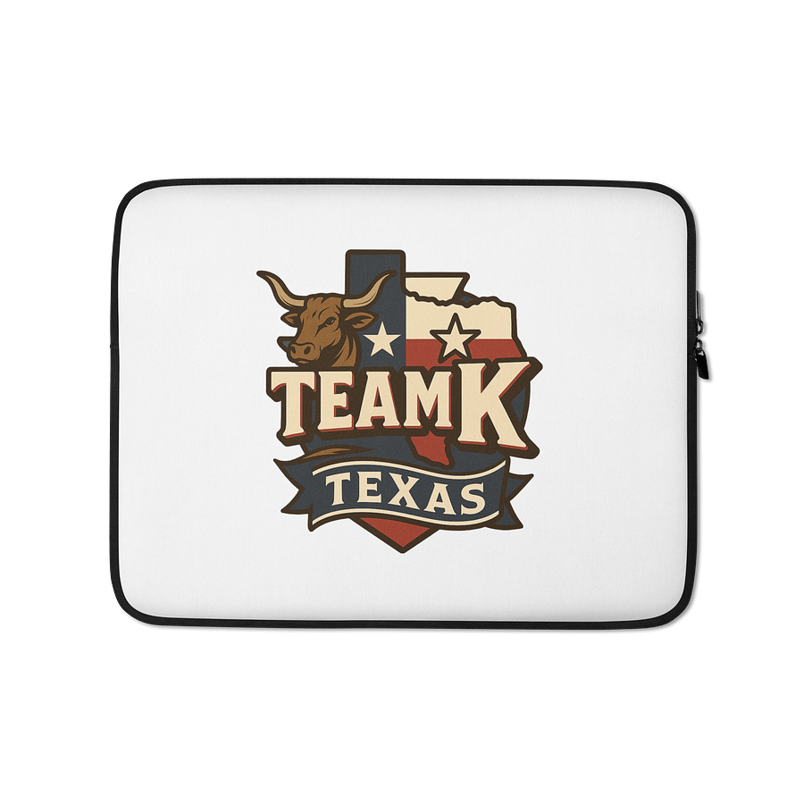Team K Texas Laptop Sleeve product image (1)