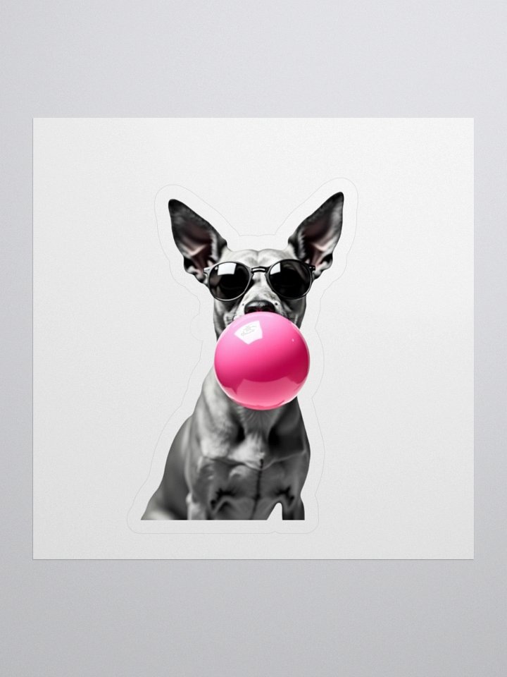 Bubblegum Potcake Sticker product image (1)