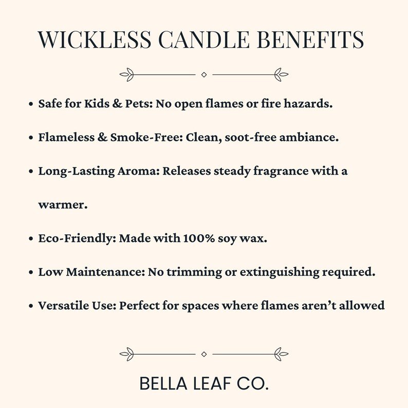 Golden Cider Wickless Candle | Hand-Poured Soy Wax product image (5)