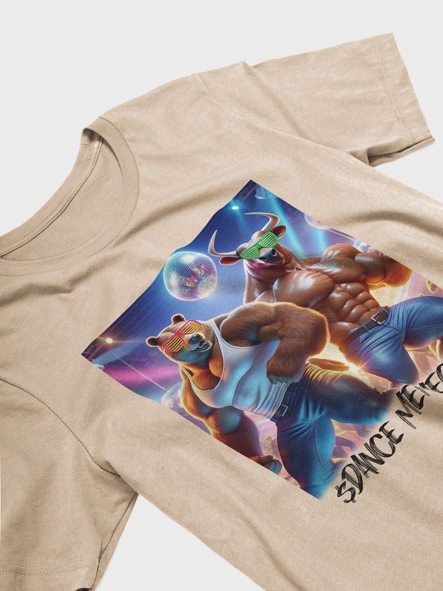 BULL BEAR BROS - DANCE MEMECOIN - PREMIUM TEE - TAN product image (6)