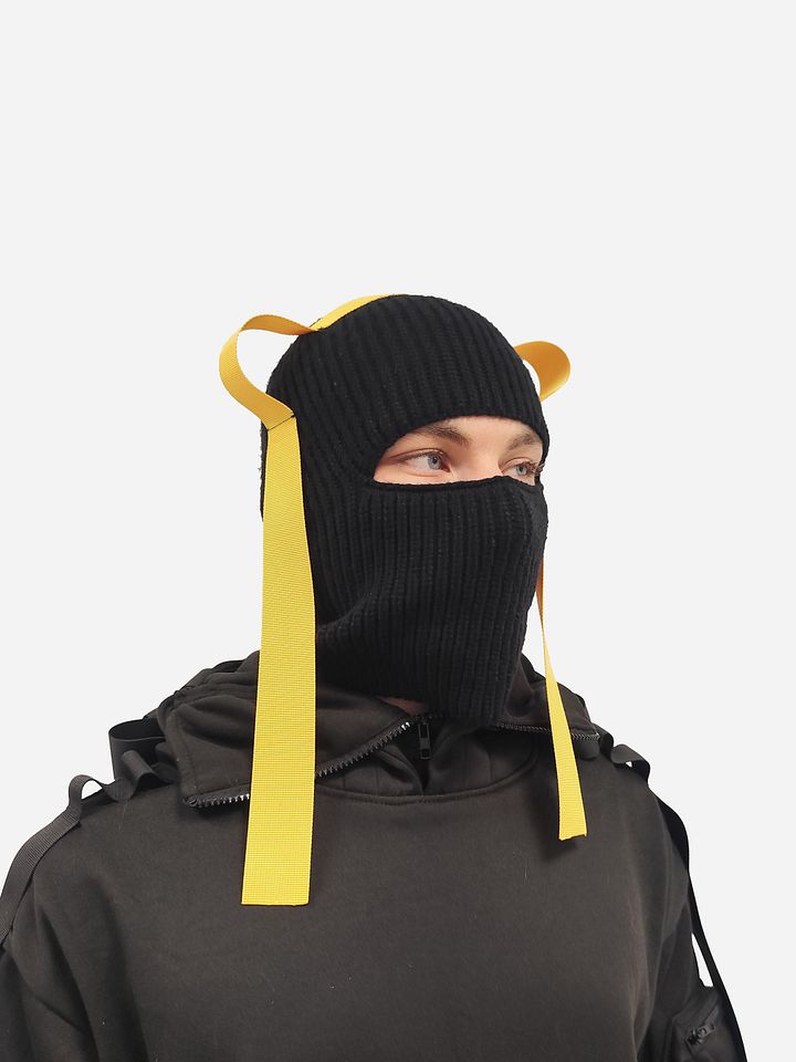 Yellow ClownTech Ski Mask product image (2)