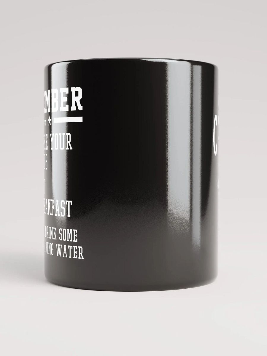 Black Daily Reminders Mugs product image (9)