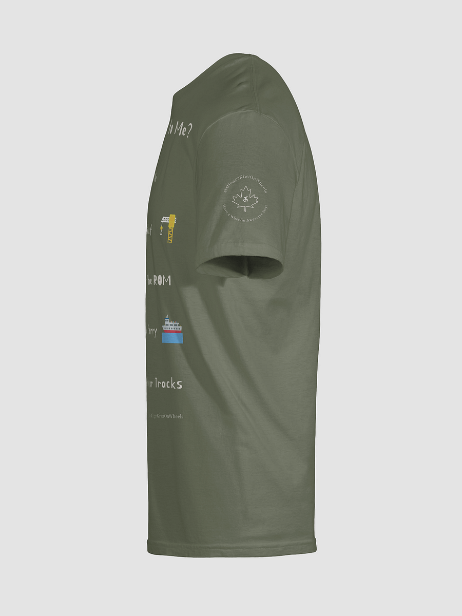 WHAT HAPPENED TO ME ? (Toronto Edition): Unisex Softstyle T-shirt, Military Green product image (9)