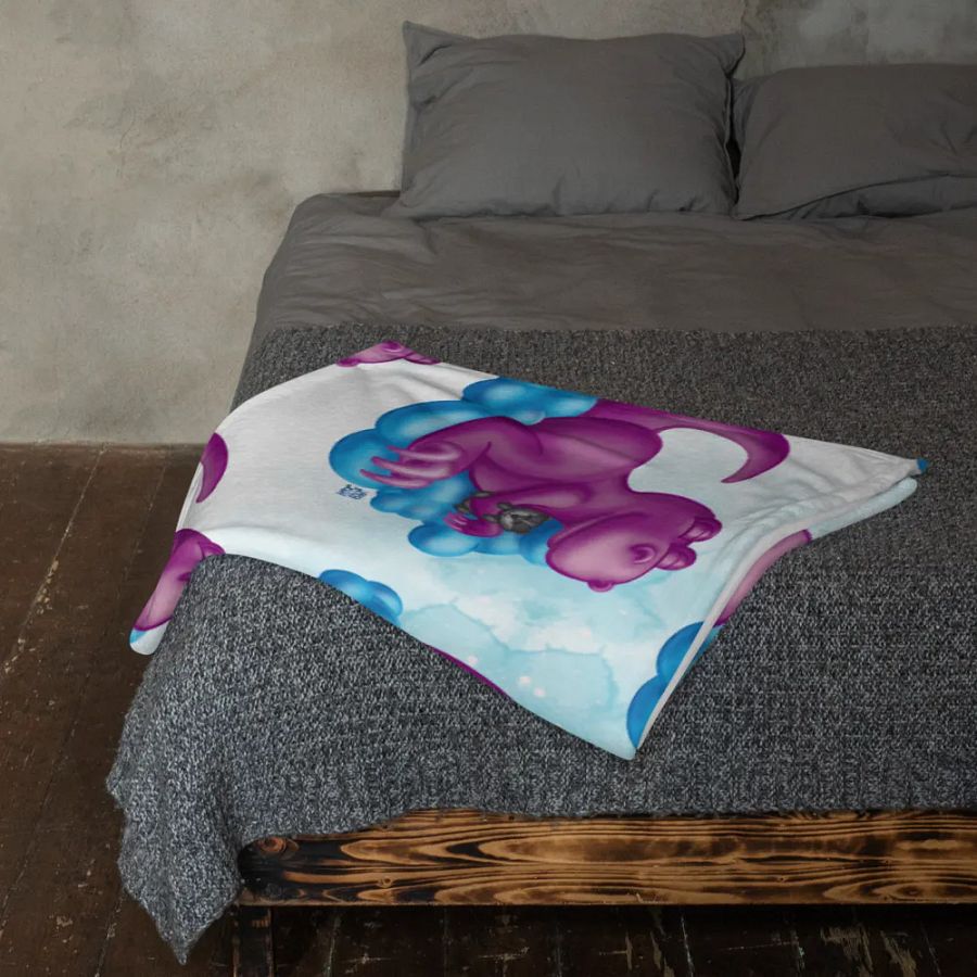 Sleepy Dino Blanket product image (12)