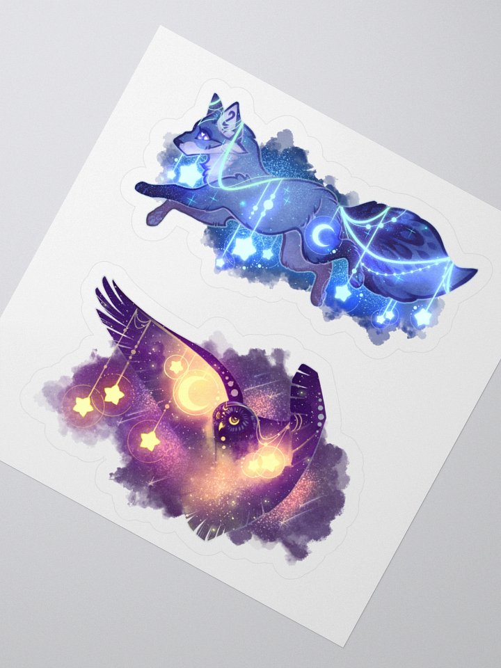 Sky full of stars | Kiss-cut sticker sheet product image (2)