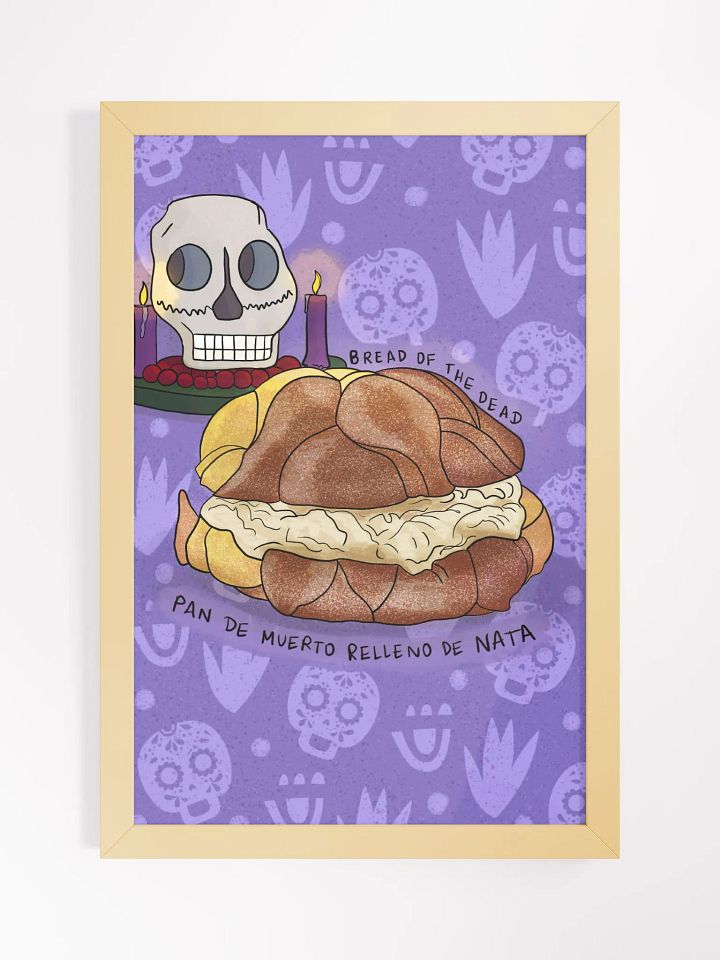 Pan de Muerto Framed Poster product image (1)