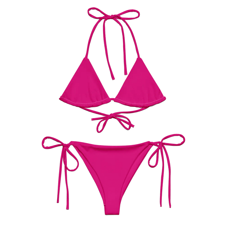 Pink Paradise Recycled String Bikini Set product image (1)