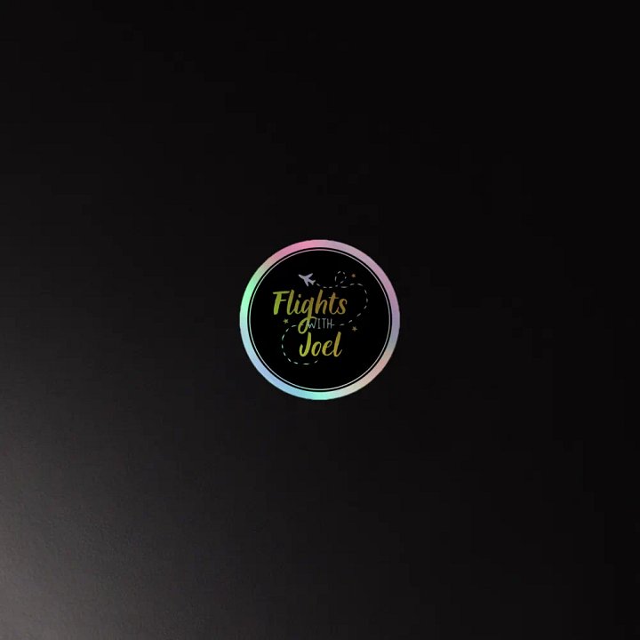 Flights With Joel Holographic Sticker Set product image (4)