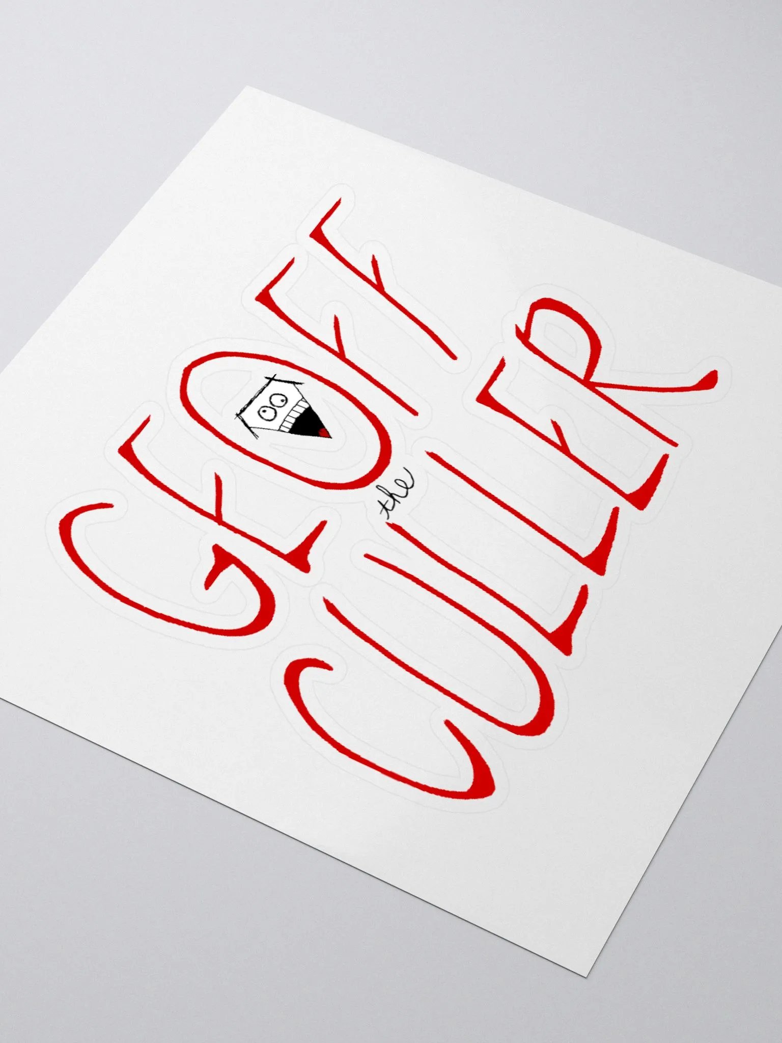 Geoff the Culler (Logo) Sticker product image (3)