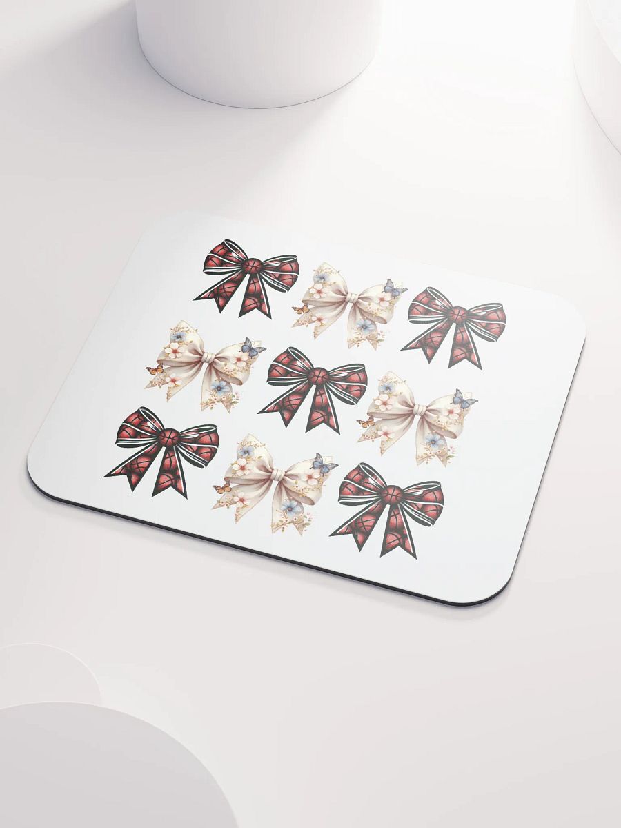 Spring Bows Basketball Charming Mouse Pad product image (3)