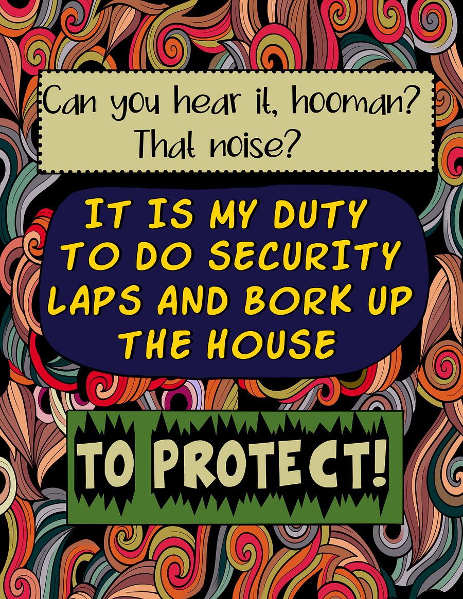 The Thoughts of My Swedish Vallhund: A Coloring Book product image (6)