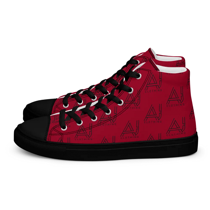 Red high tops product image (1)
