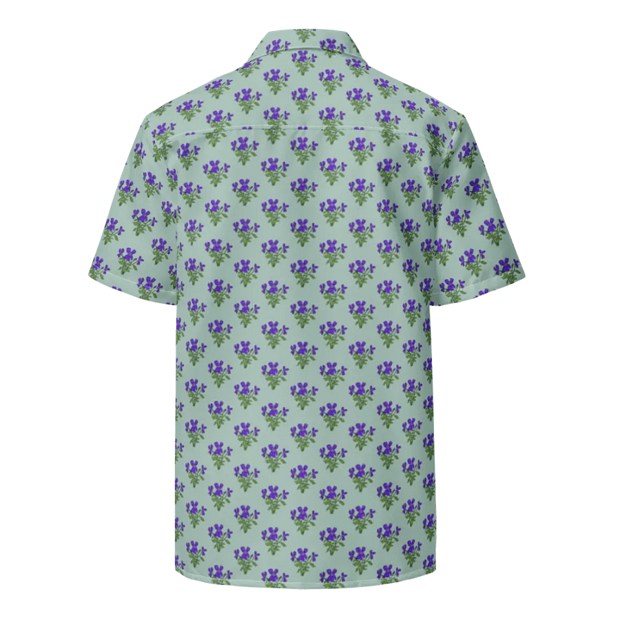 Violet Print Floral Shirt product image (8)
