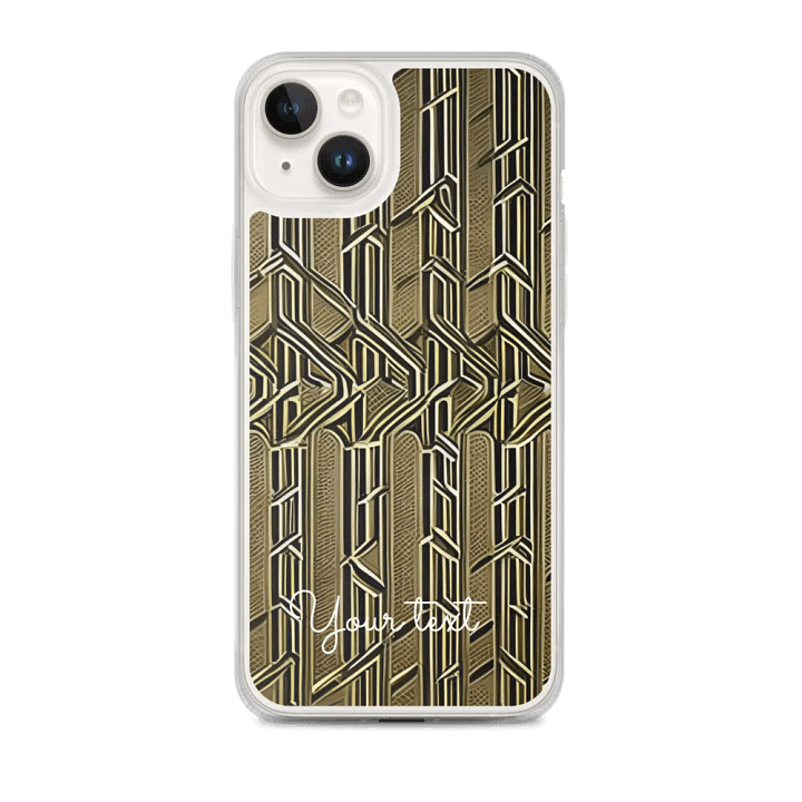 Abstract-Art-Deco-Pattern Symmetry iPhone® Case product image (1)