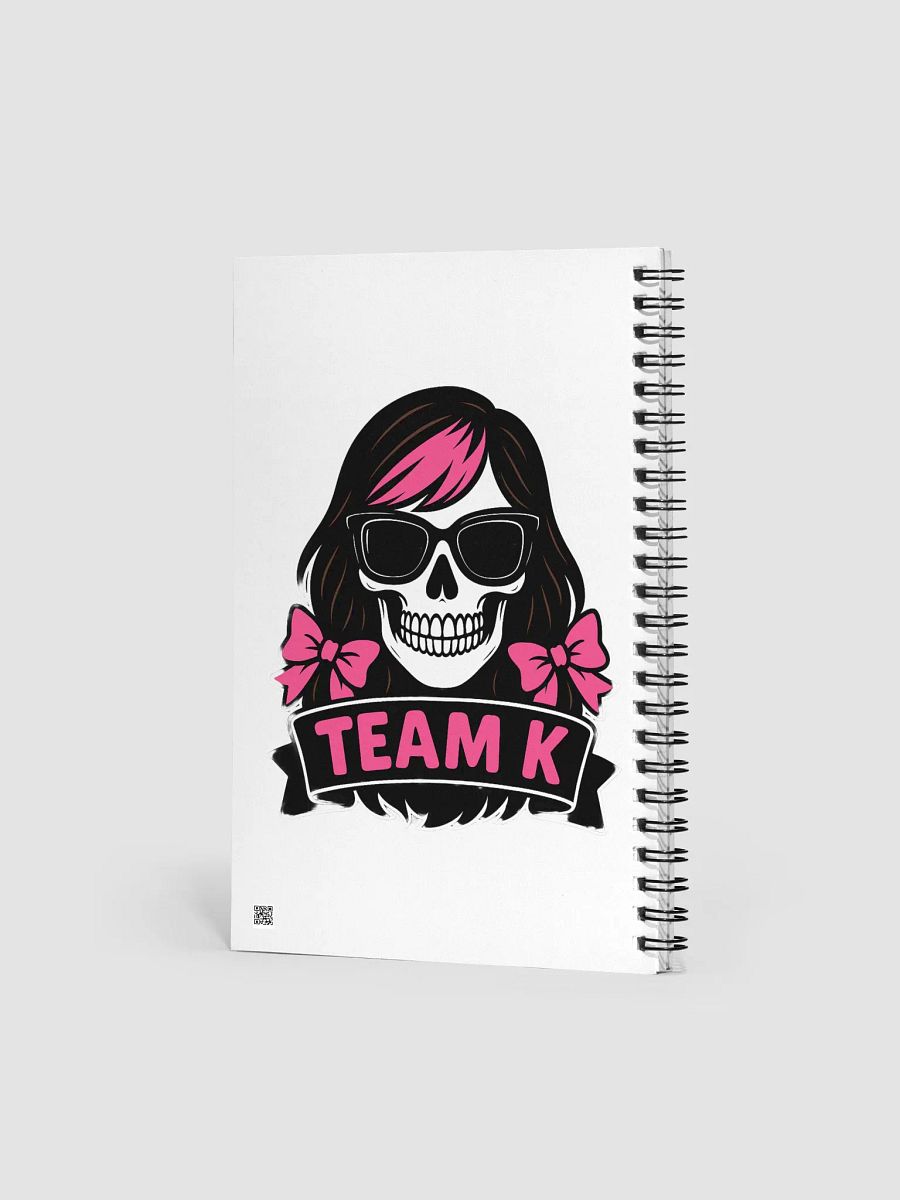 TEAM K (V-6) Spiral Notebook product image (2)