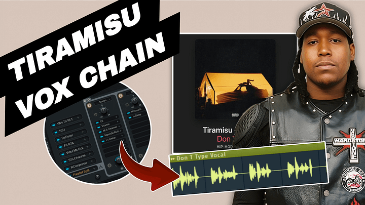 Don Toliver “Tiramisu” Recording & Mixing Template (Waves StudioRack Only) product image (1)