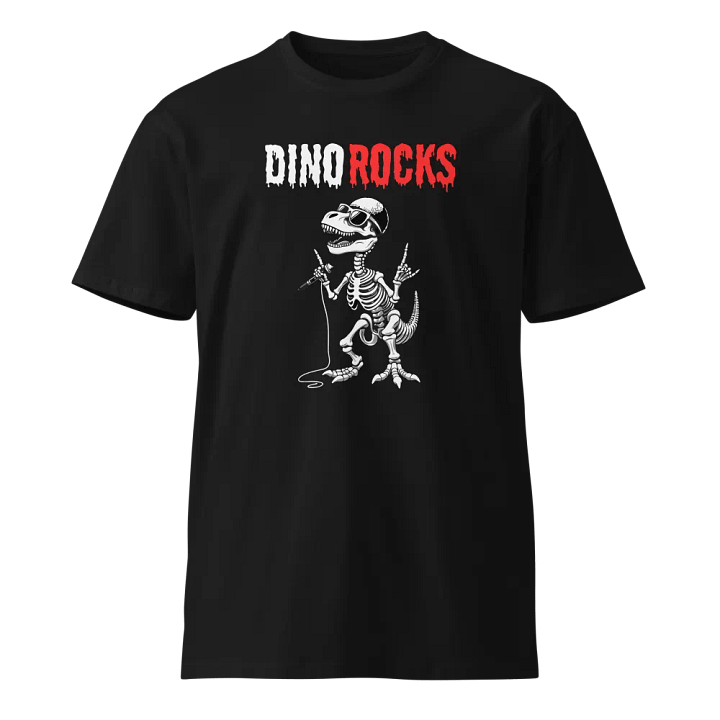 Dino Rockstar Unisex Tee product image (1)