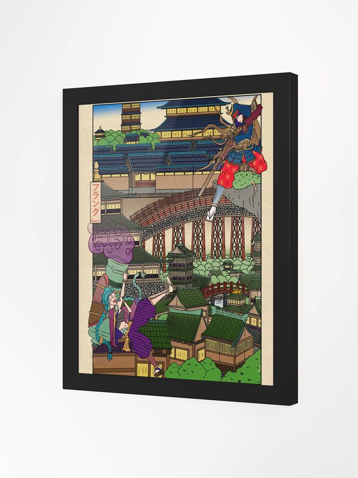 Jinx and Caitlyn Ukiyo-e Collection (Framed) product image (2)