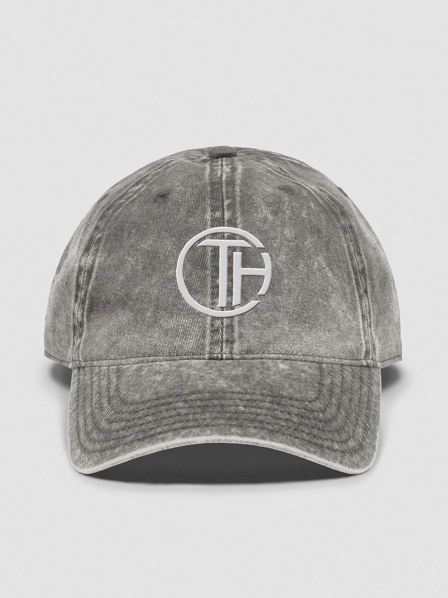 Hasselborg Logo Cap - Washed Charcoal Grey product image (8)