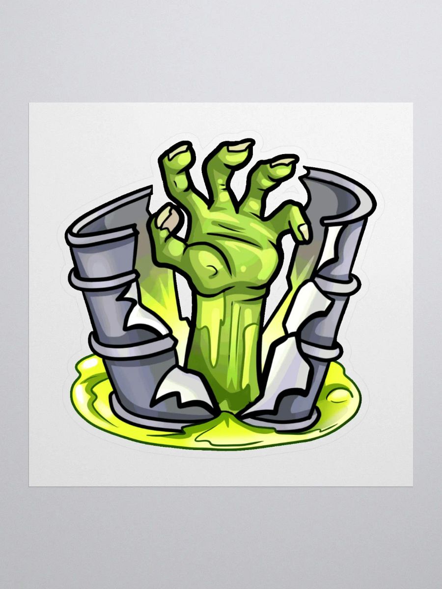 x9 Month Sub Badge Kiss Cut Sticker product image (1)