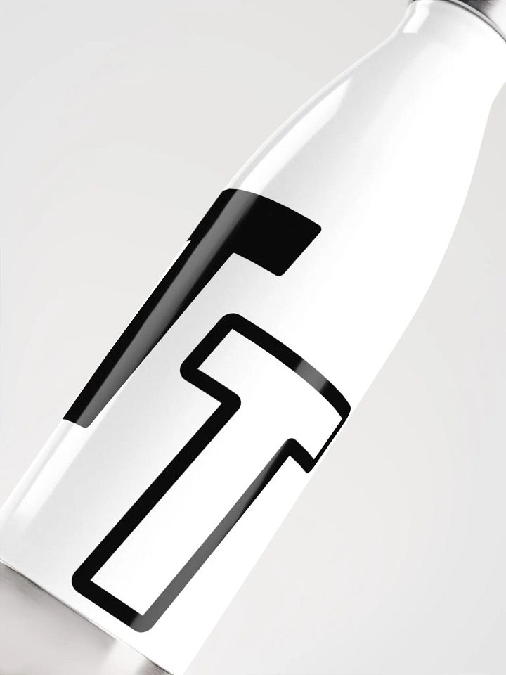Trendy Stainless Steel Water Bottle - White product image (1)