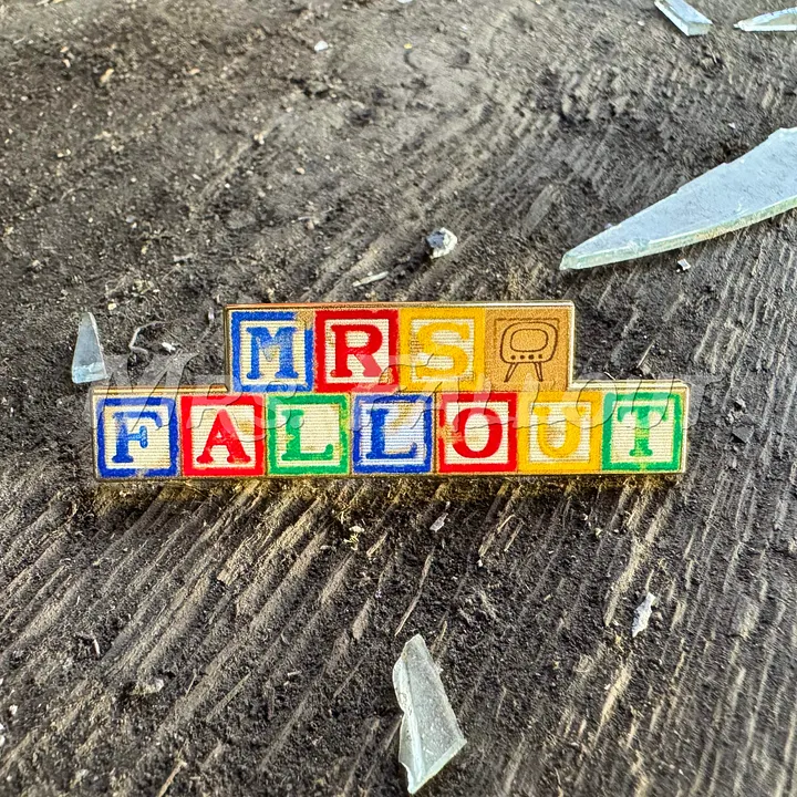 Mrs.Fallout Block Pin product image (2)