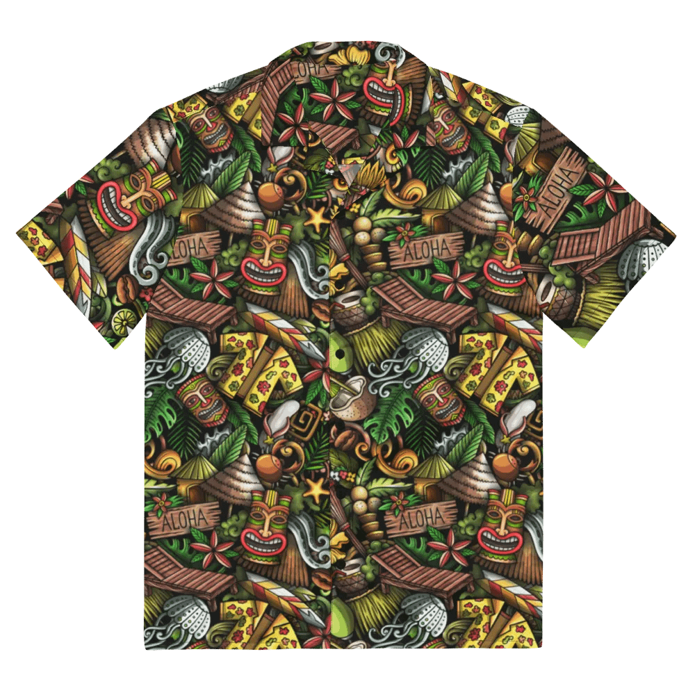Tiki Aloha Hawaiian Shirt product image (3)