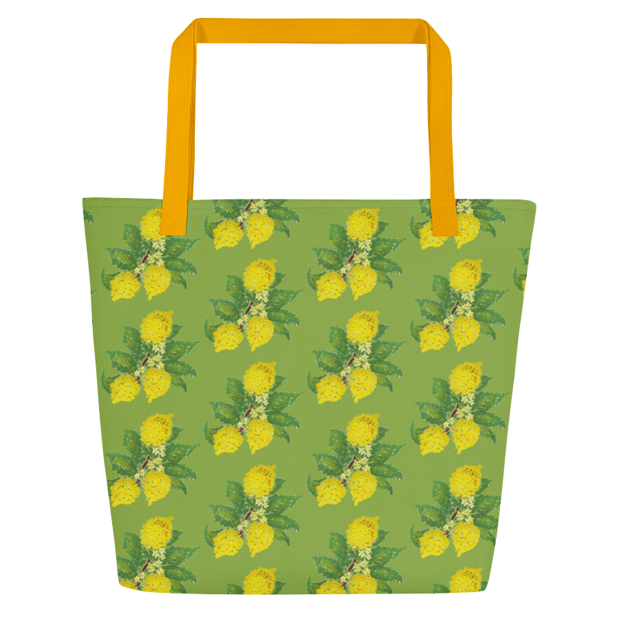Lemon Love Large Tote Bag product image (3)