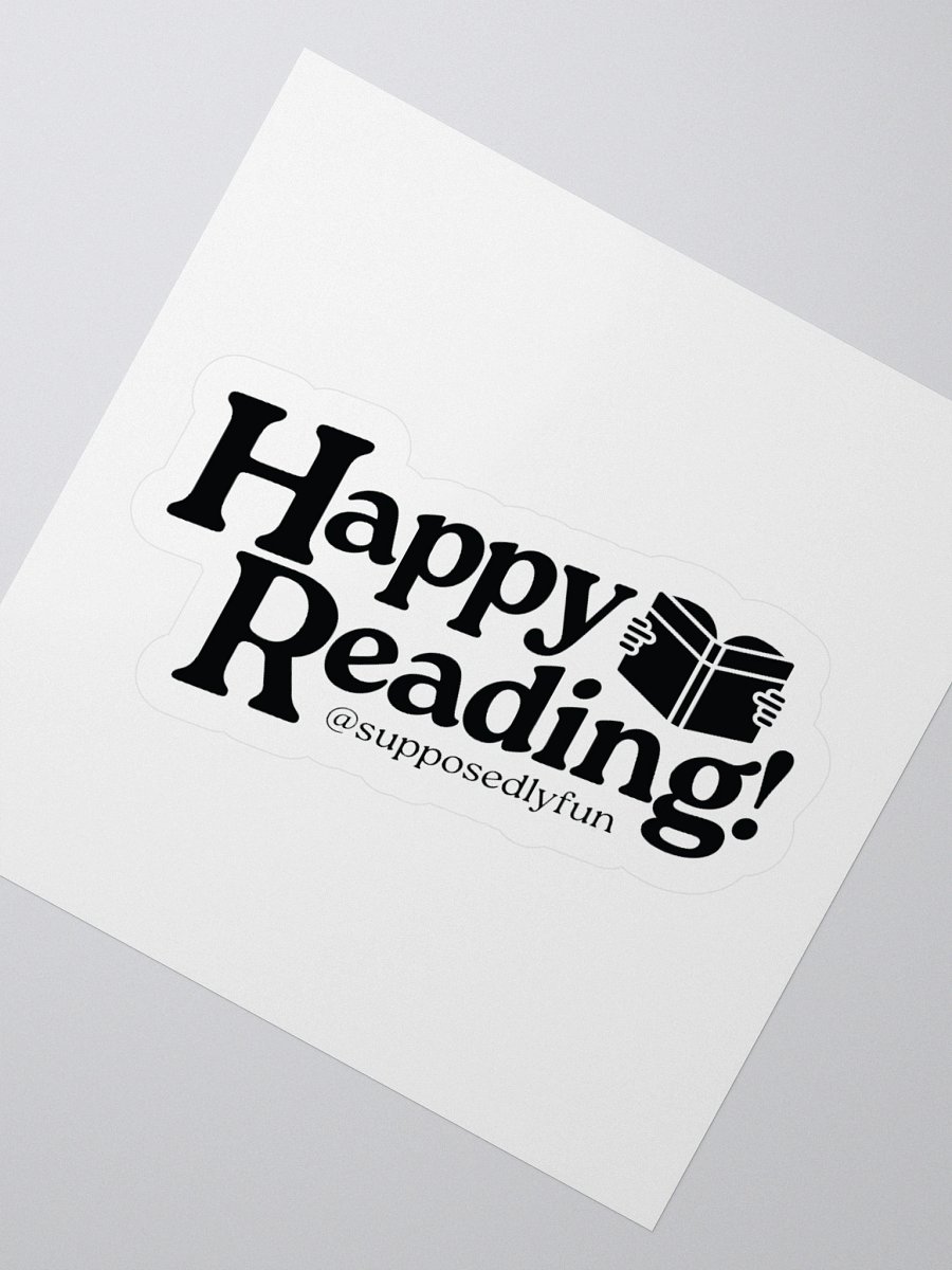 Happy Reading Sticker product image (5)