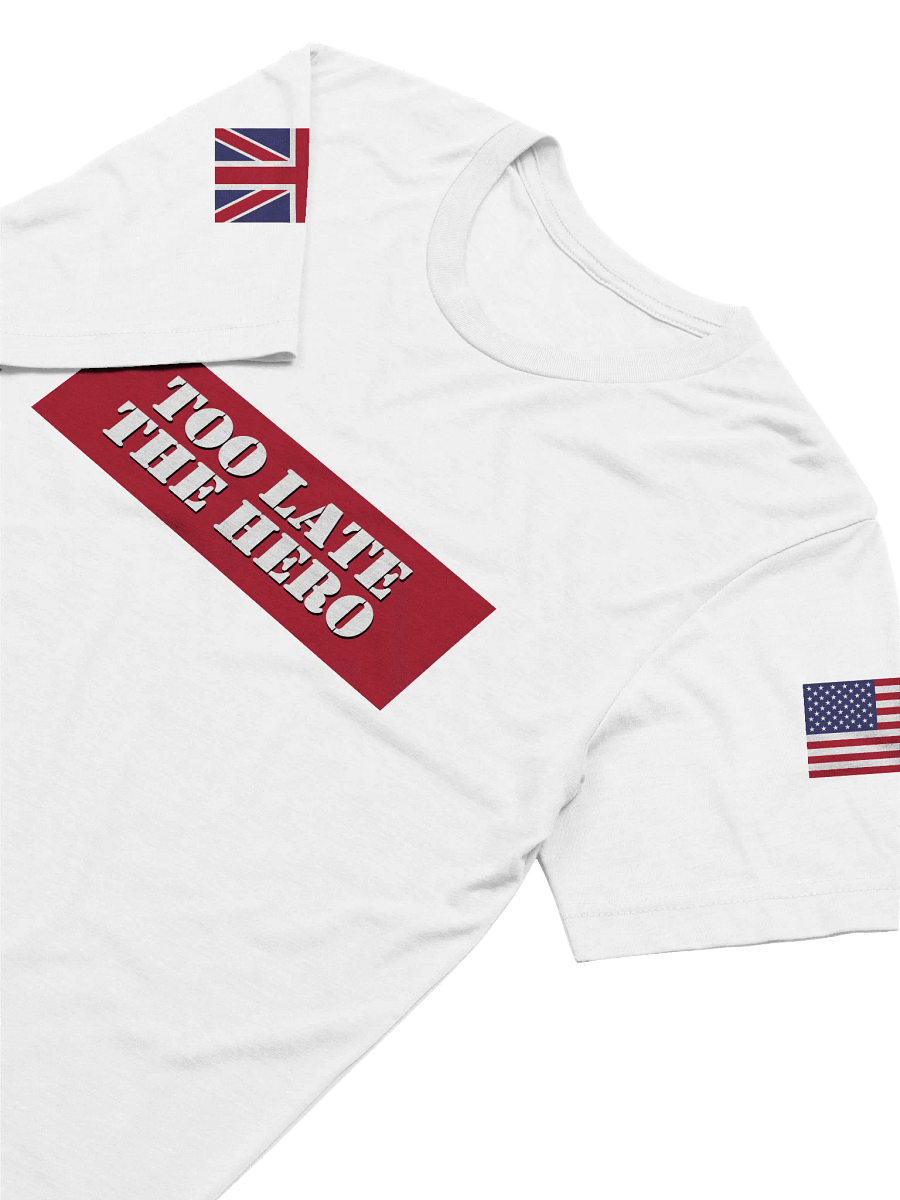 Too Late the Hero T-shirt with Flags product image (6)