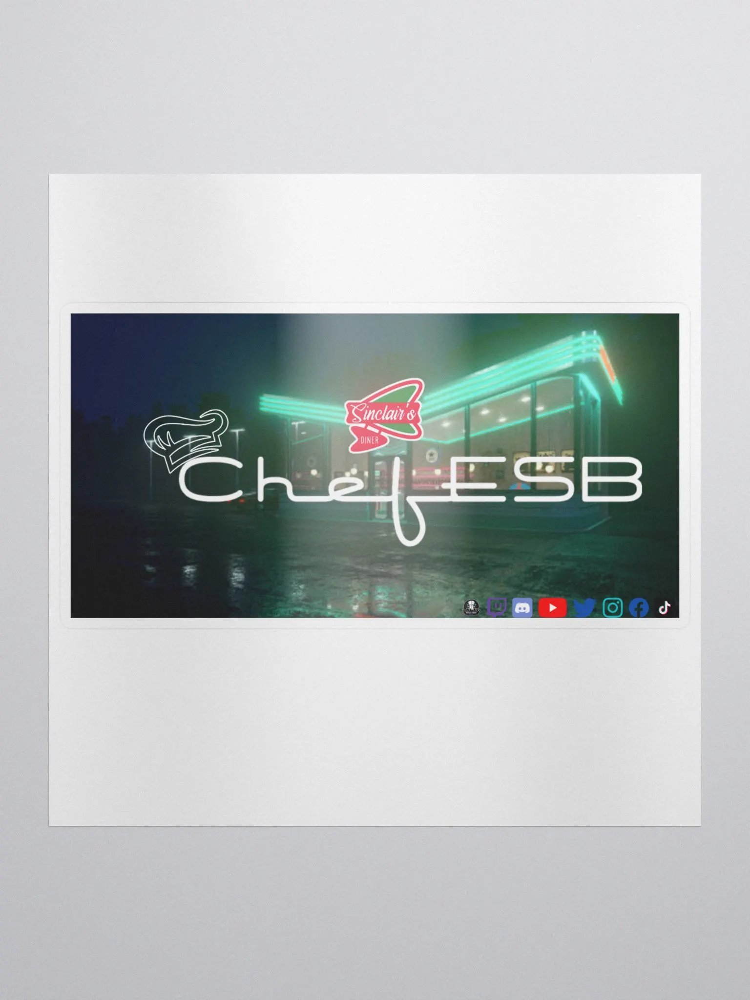 Diner sticker! product image (1)