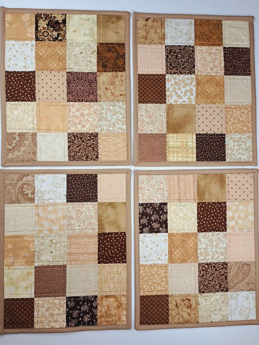 Shades of Tan Quilted Placemats product image (4)