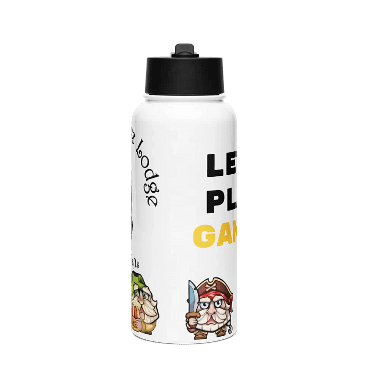 Let's Play Games Beverage Bottle product image (1)