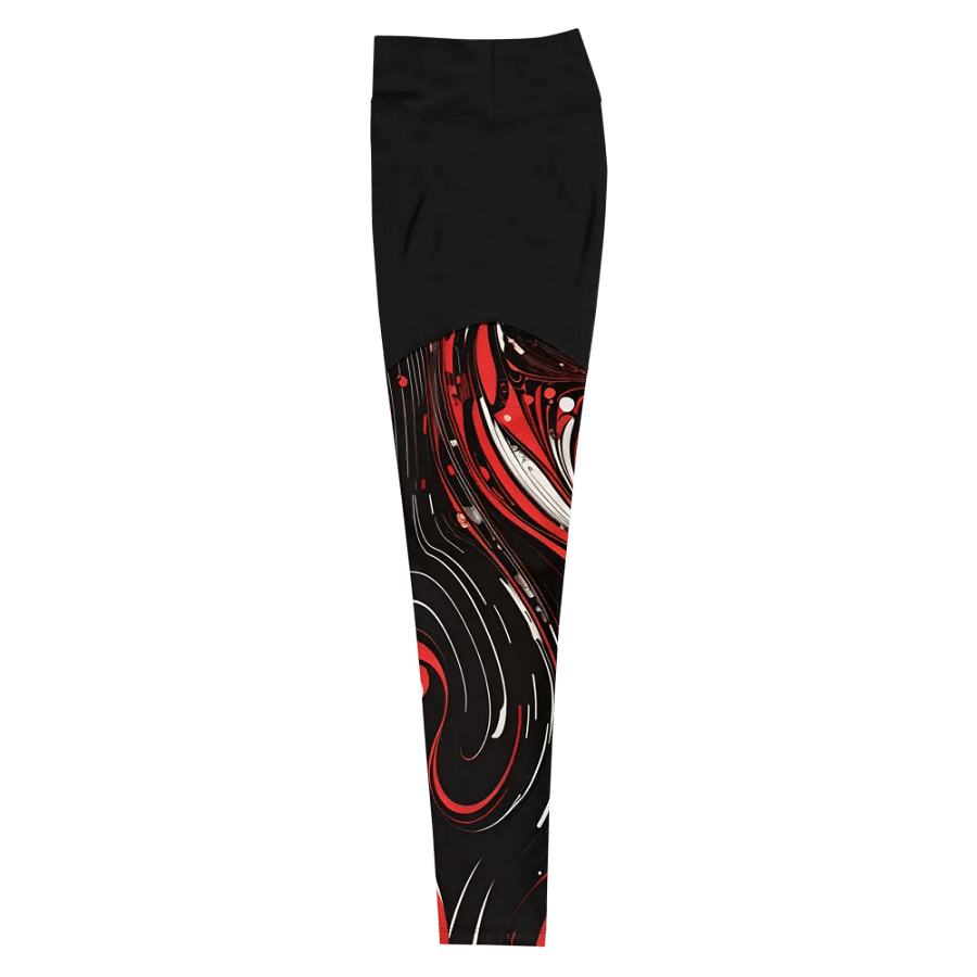 Dynamic Swirl - All-Over Sports Leggings product image (6)