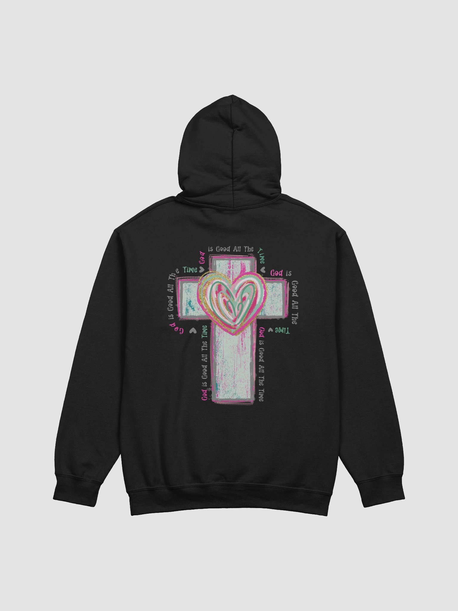 Pastel Love Cross Hoodie product image (1)