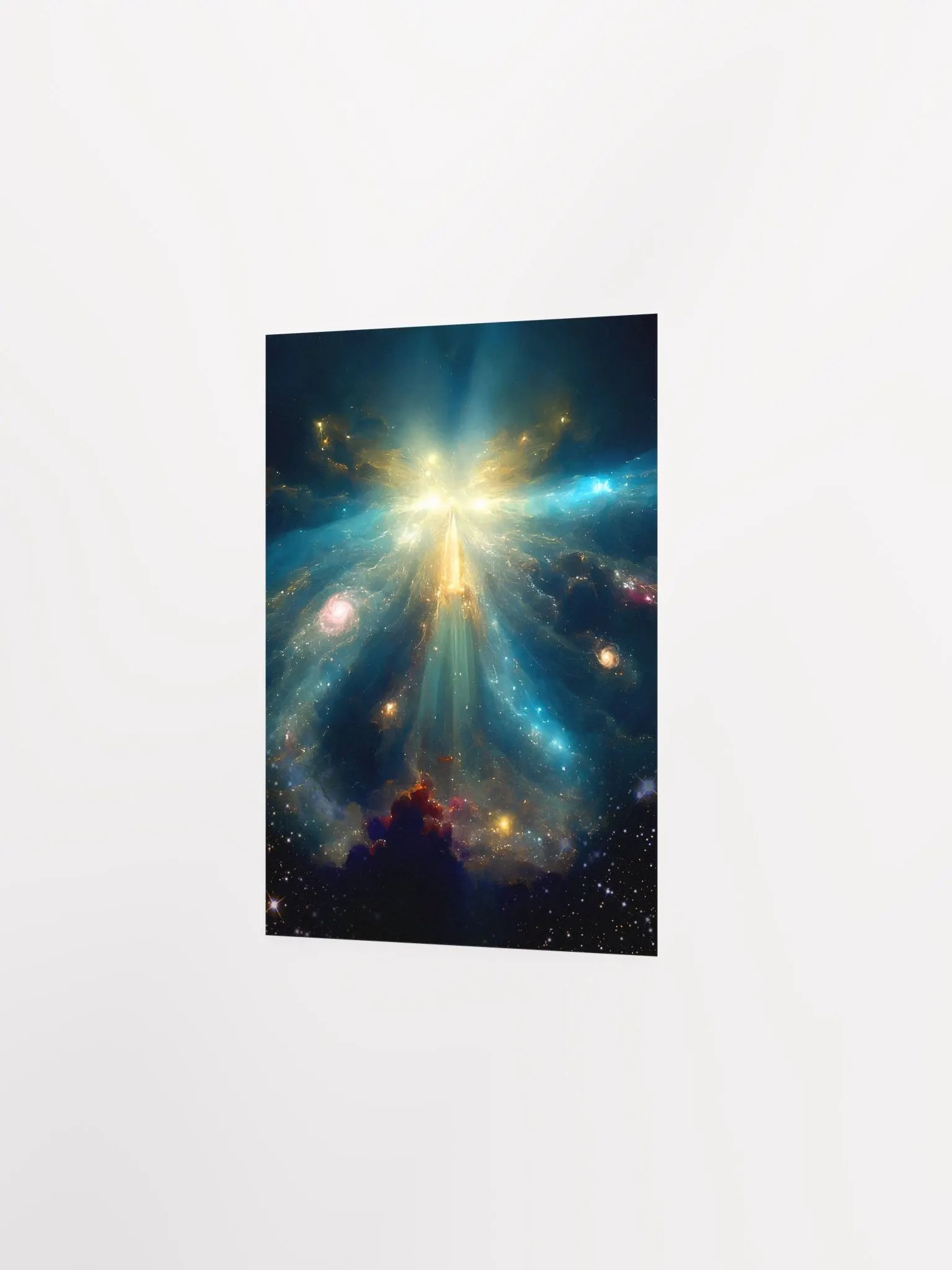 Heaven's Gate #1.1 — vibrant space poster, ethereal yoga print, abstract art, spiritual wall decor, aura poster, astrology poster, astronomy poster product image (7)