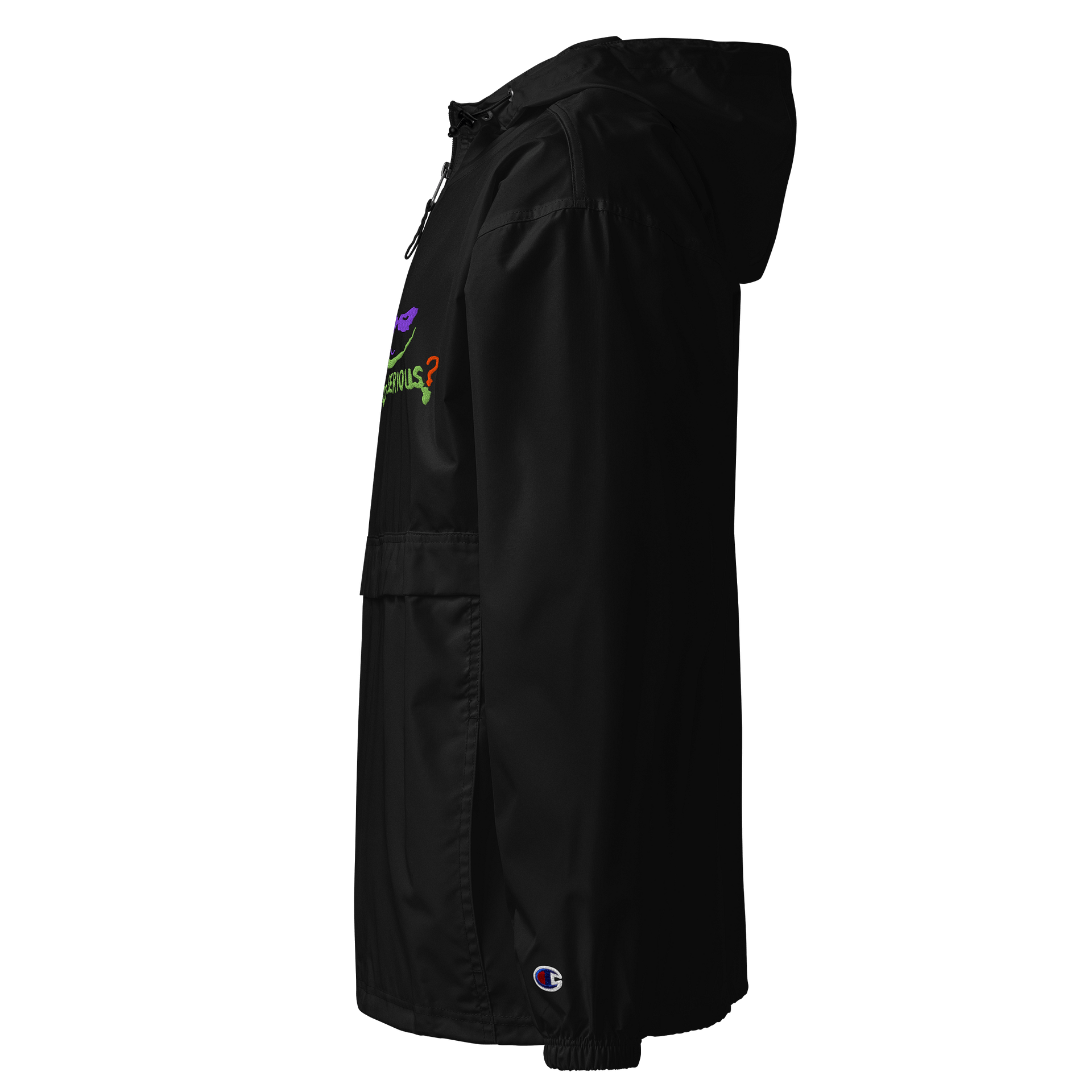 Why So Serious? Men’s Packable Jacket product image (2)