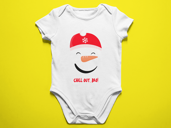 CHILL OUT BRO - Baby Bodysuit Onesies for Boys and Girls product image (1)