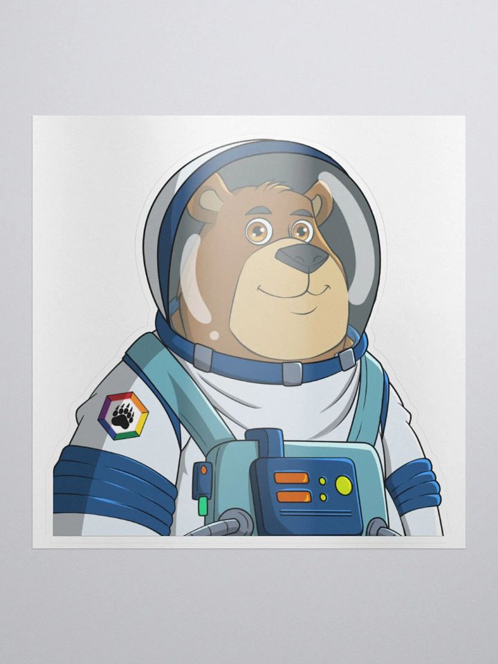 AstroBehr Sticker: Space Captian! product image (1)